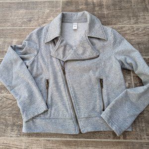 OLD NAVY - Kids Gray Zip-up Sweater - Large (10-12)